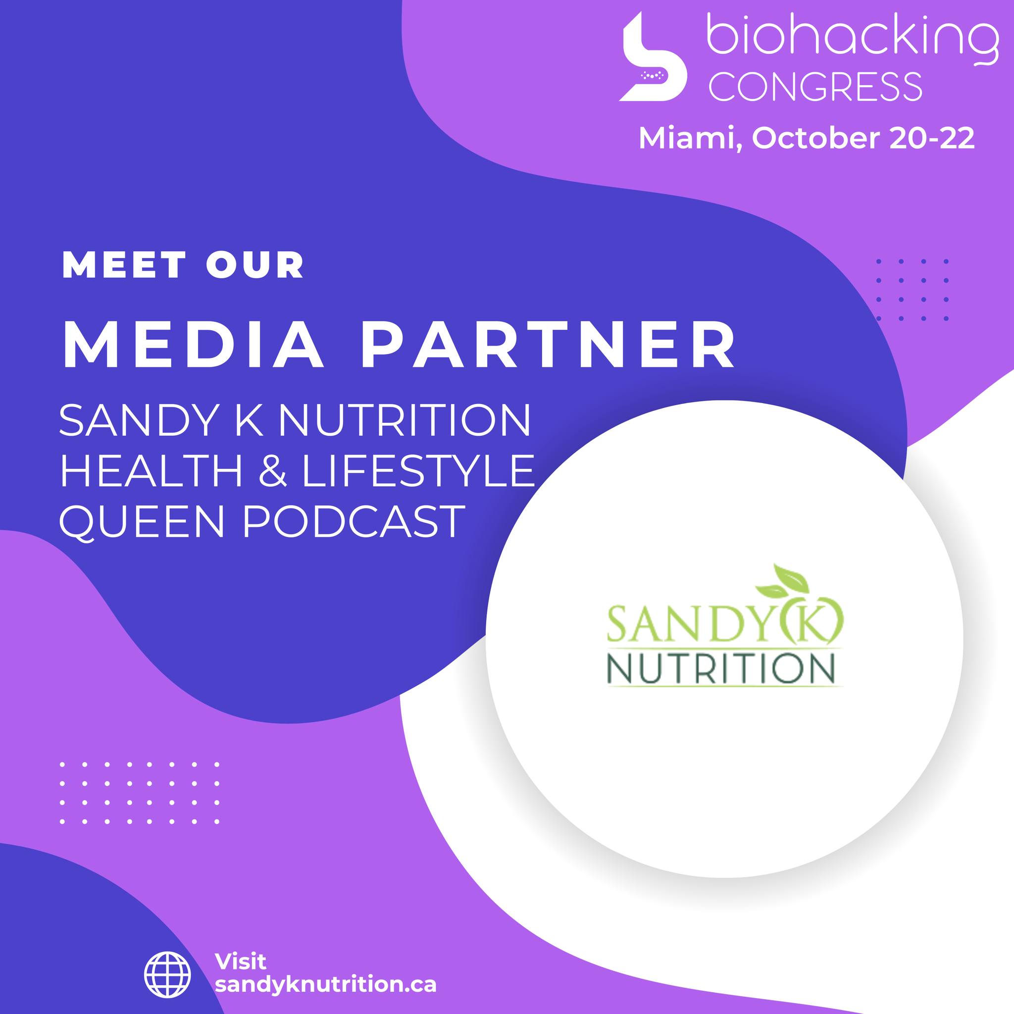 💪 We're happy to announce Sandy K... - Biohacking Congress