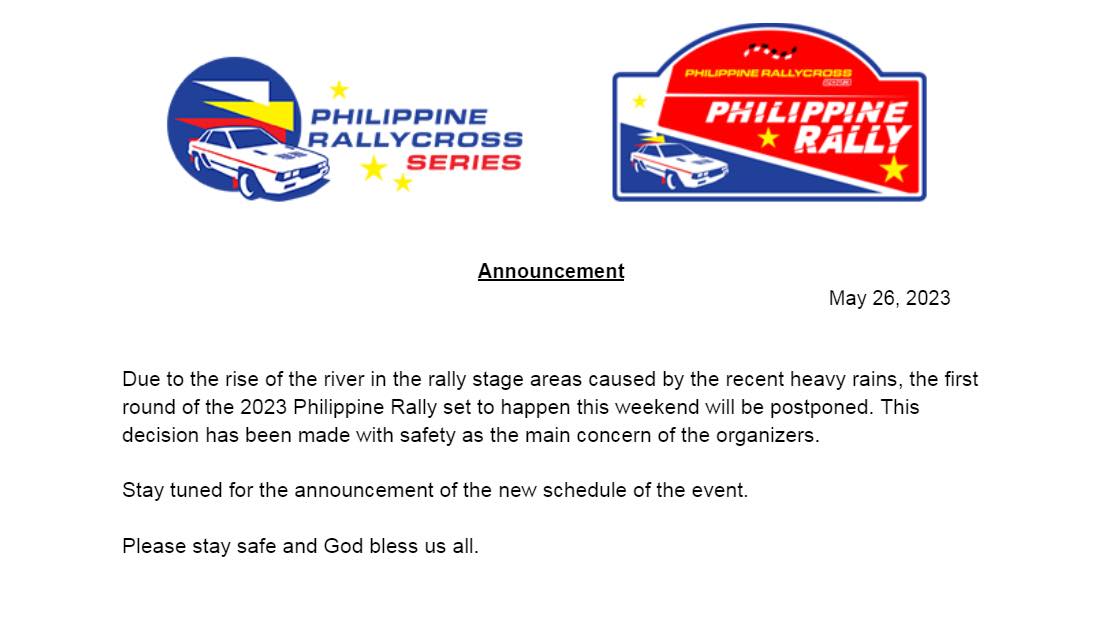 We were very excited to let... - Philippine Rallycross Series | Facebook