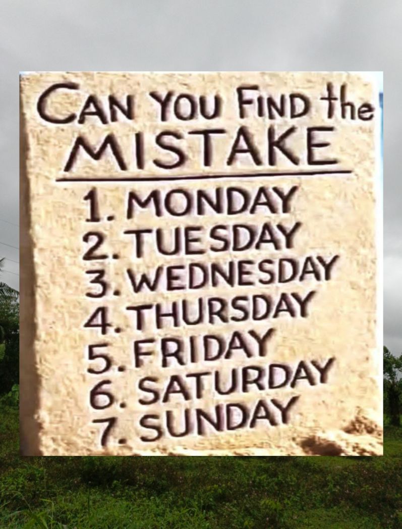 Ser - 99% failed to find the mistake! 😭 #fblifestyle | Facebook
