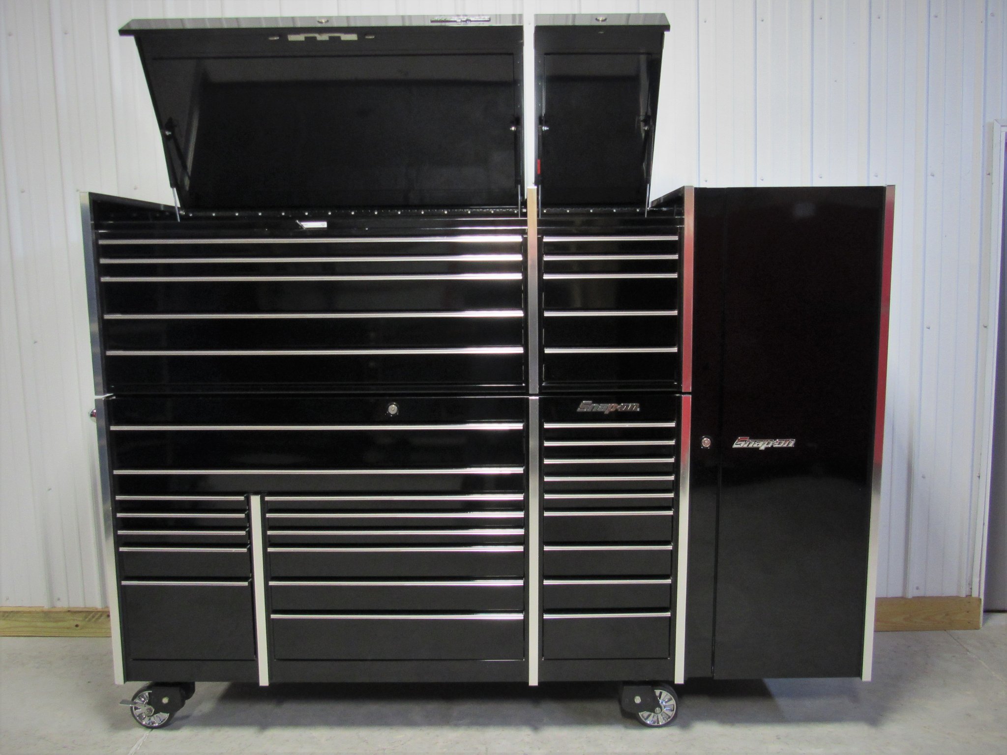 Snap On Black KRL1023 Master Series Toolbox, KRL1232 Top Chest ...