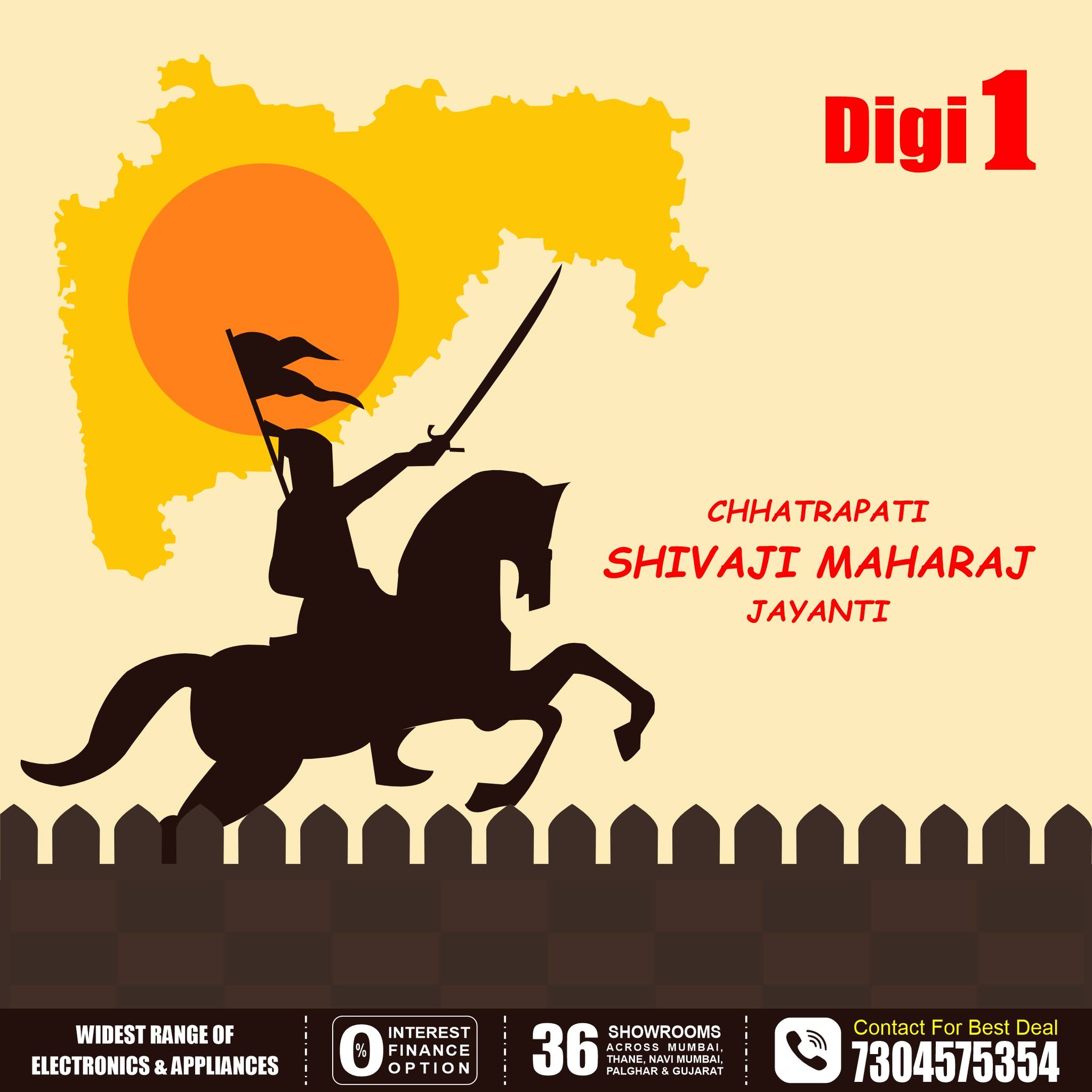 Digi1 - Celebrating the birth anniversary of the legendary Shivaji ...