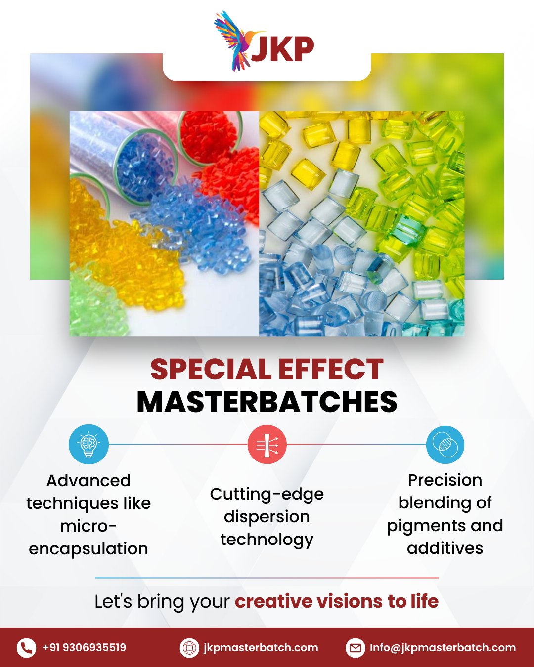 JKP - Discover the Innovation Behind Special Effect Masterbatches! 🌟 At ...