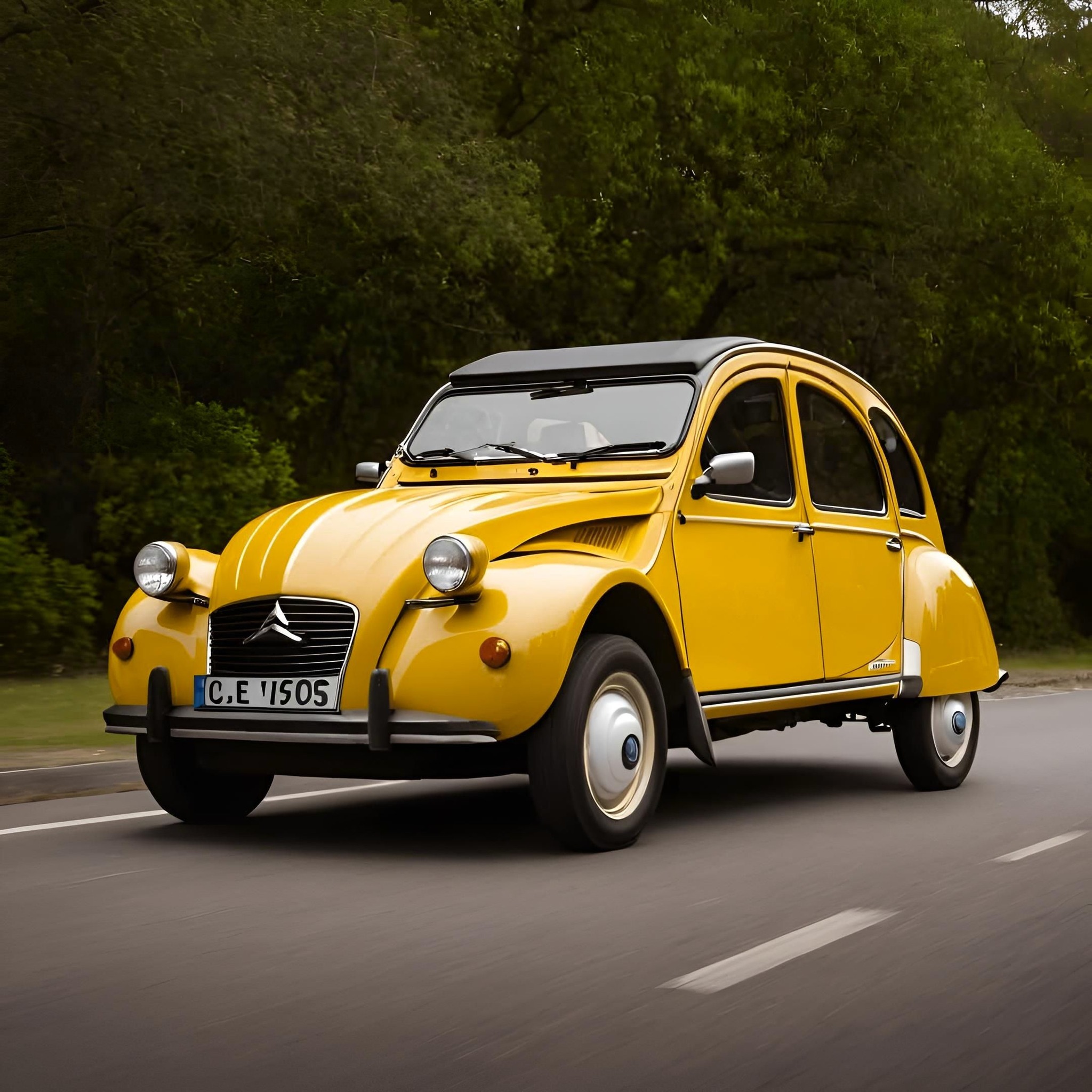 1984 Citroen 2CV #Supercars #highlight 6P EE-891-SW 89 1-SW SW E-891-