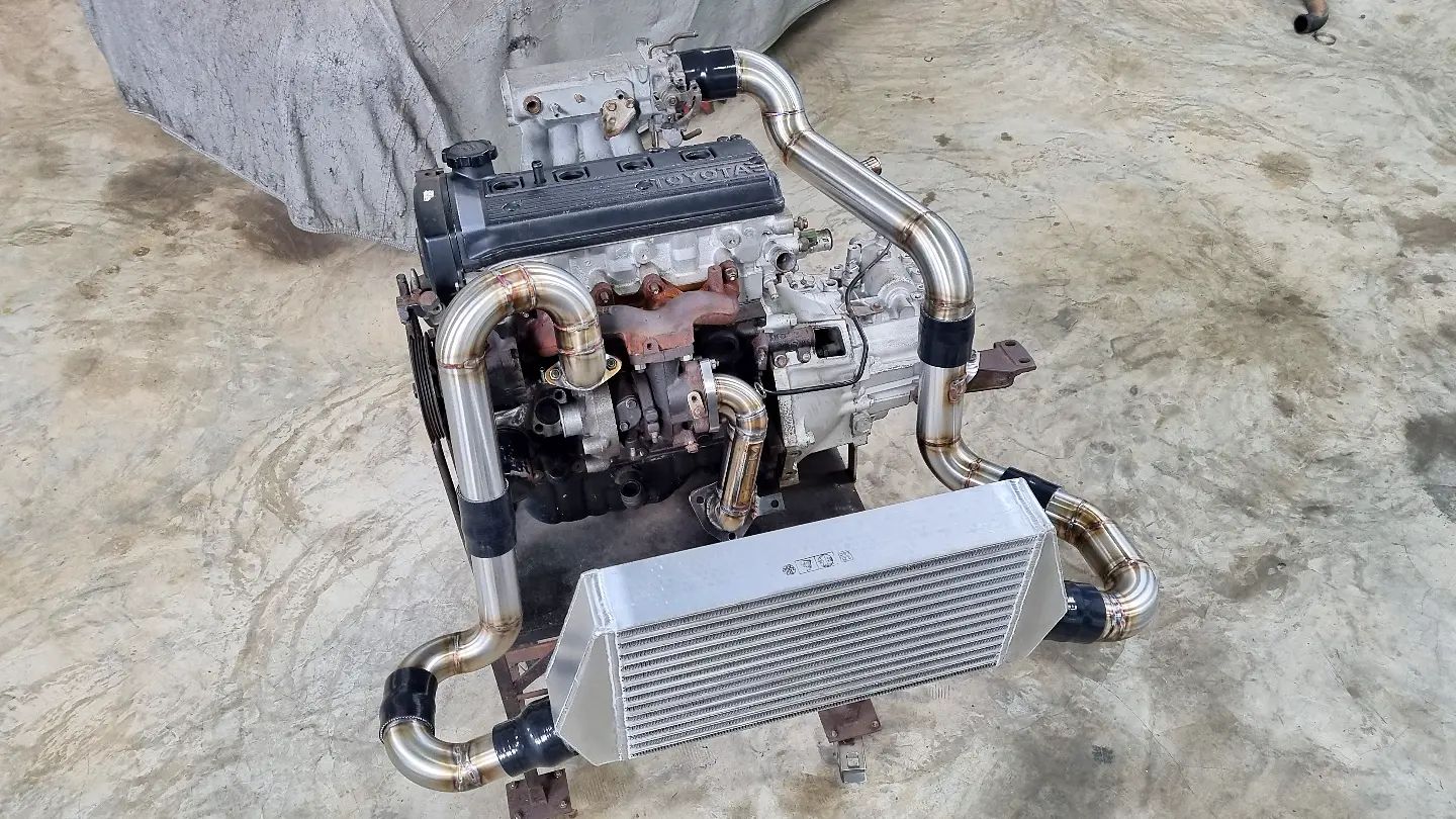WickedEP Racing front mount intercooler kit for EP82/91