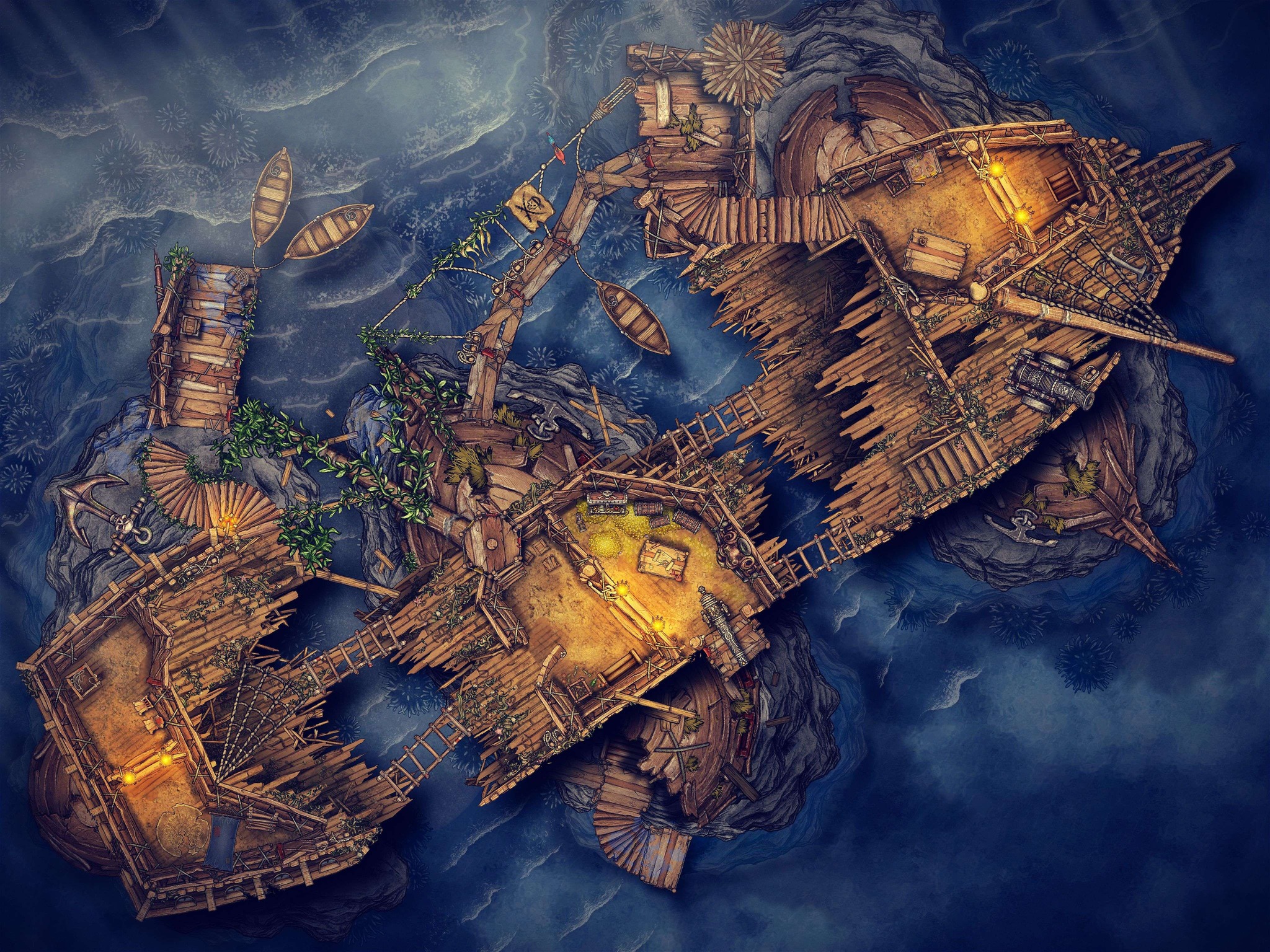Inkarnate - 🏴‍☠️ Battlemap 🏴‍☠️ . 🎨 Map by 7Legionarmy... | Facebook