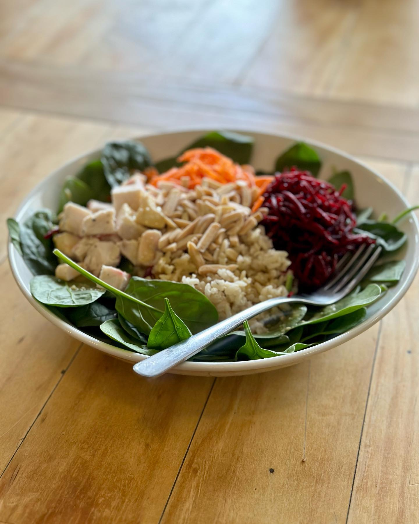 Glory bowl dressing recipe from Whitewater cookbook