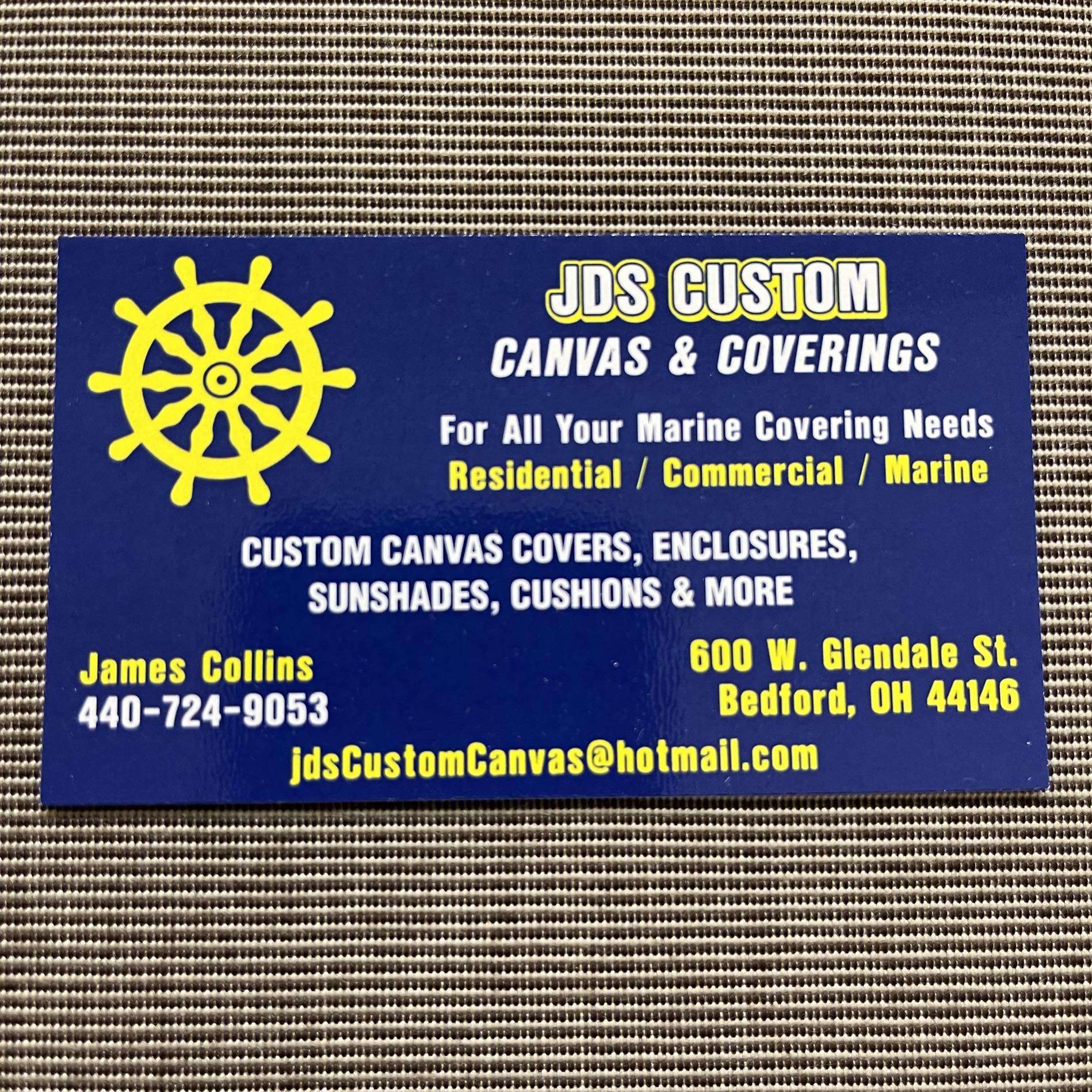 JDS custom canvas and... - JDS custom canvas and coverings