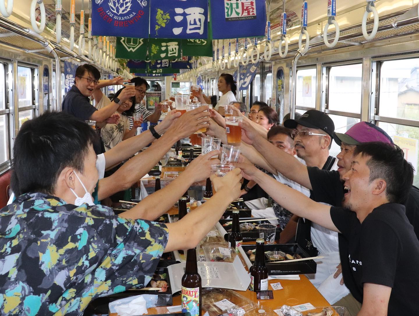 . Thank you for riding the Beer... - Japanese Trains - 日本列車