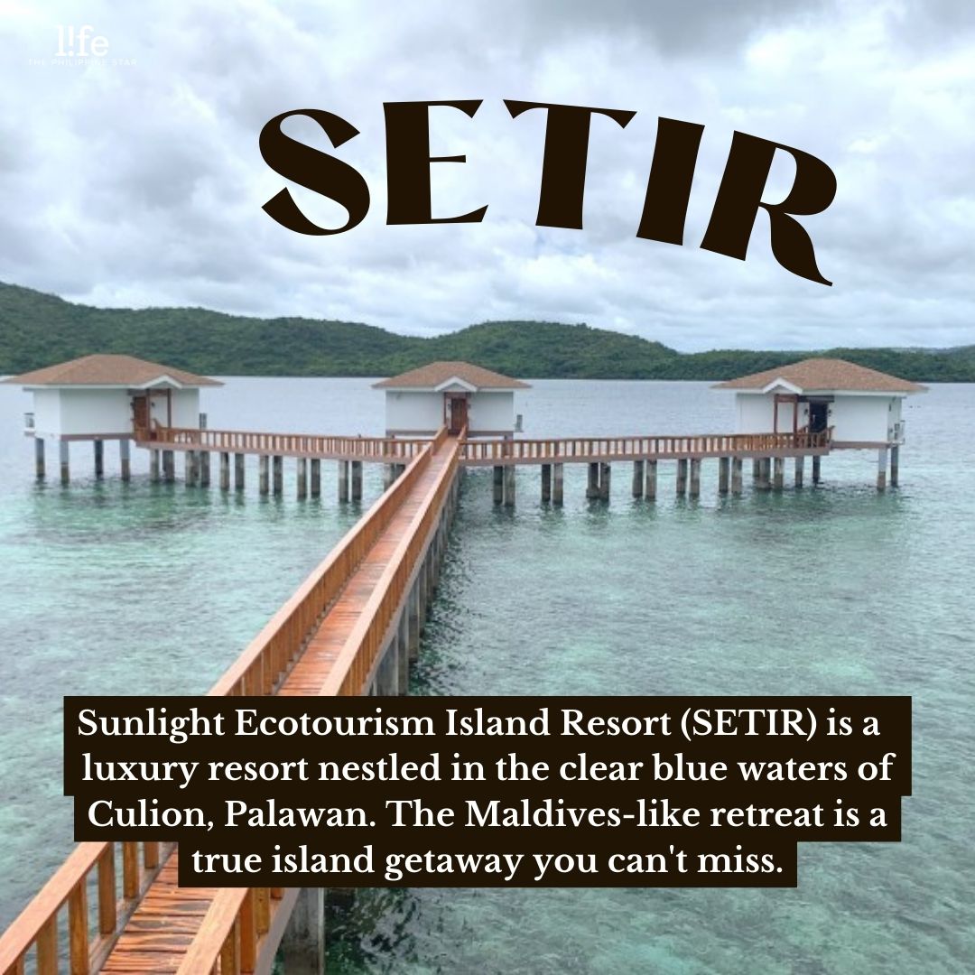 PhilSTAR Life - You might know Sunlight Ecotourism Island Resort (SETIR ...