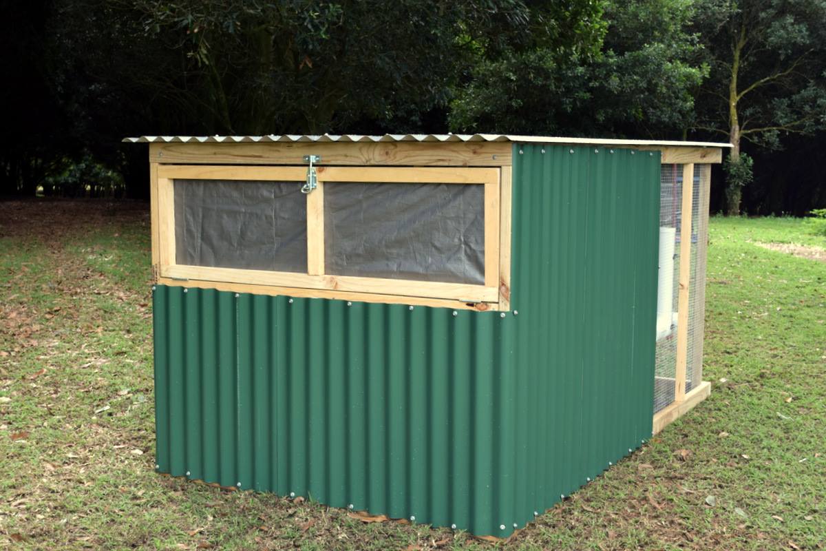 Northern Rivers Poultry - Standard Chicken Coop - 1.4m wide x 2.4m long ...