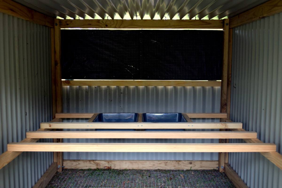 Northern Rivers Poultry - Standard Chicken Coop - 1.4m wide x 2.4m long ...