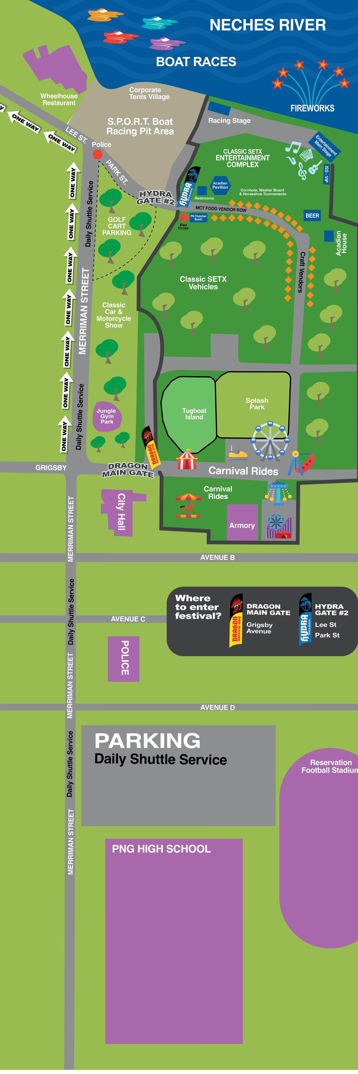 Port - With the new layout of Riverfest and with your safety in mind ...
