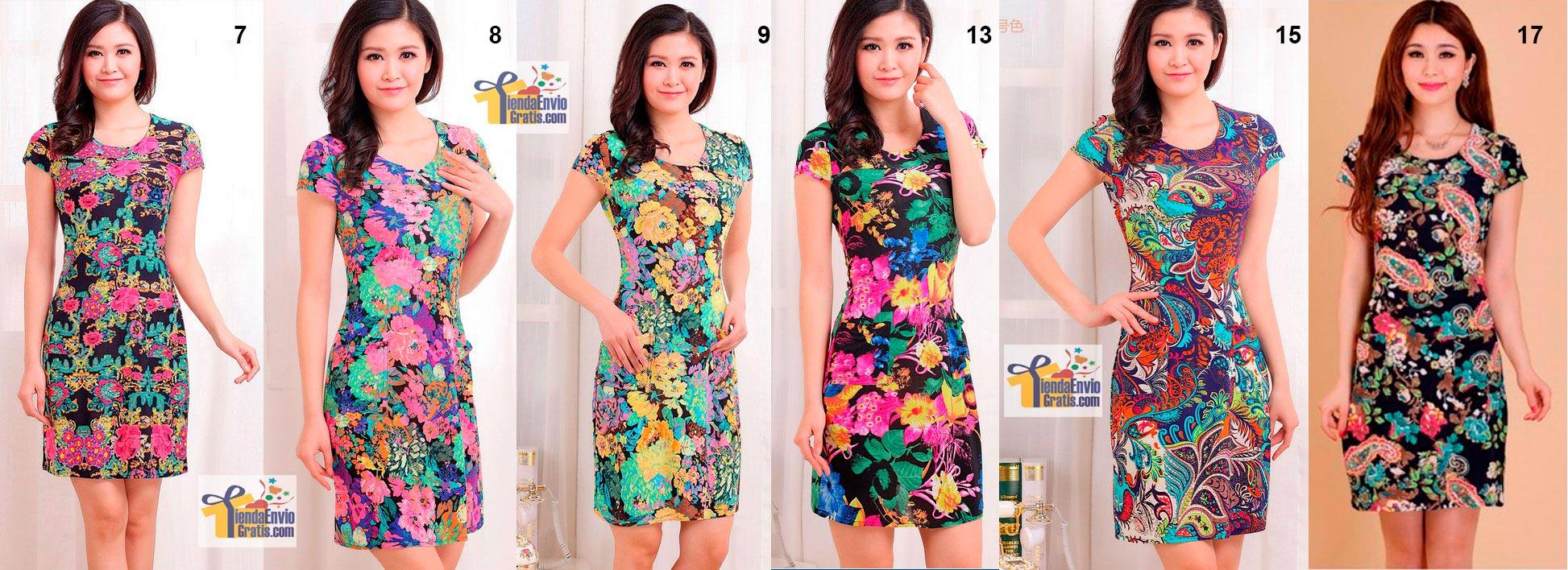 GG Tienda de novedades - VESTIDOS ESTAMPADOS PARA DAMAS - EN STOCK ...