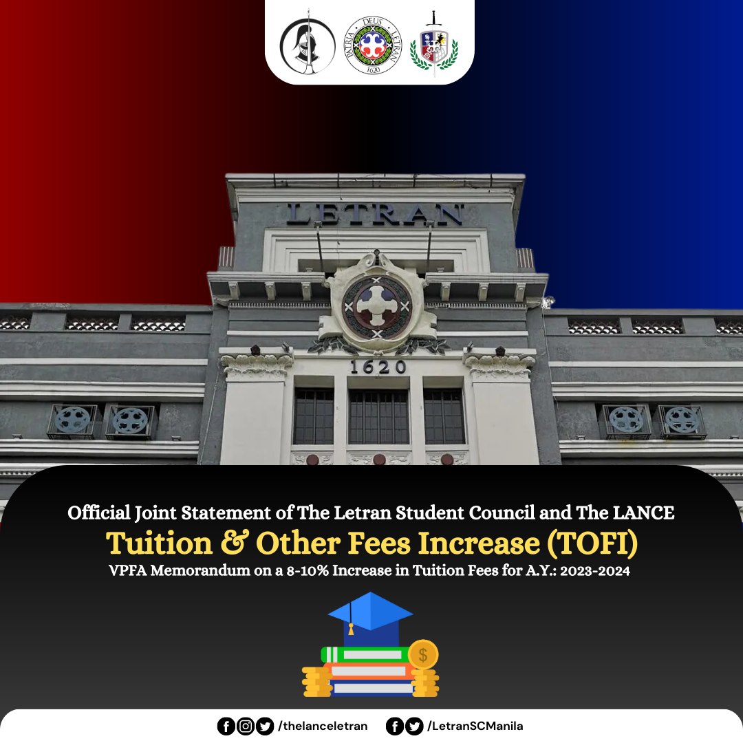 The LANCE - READ | Joint Statement between the Letran...