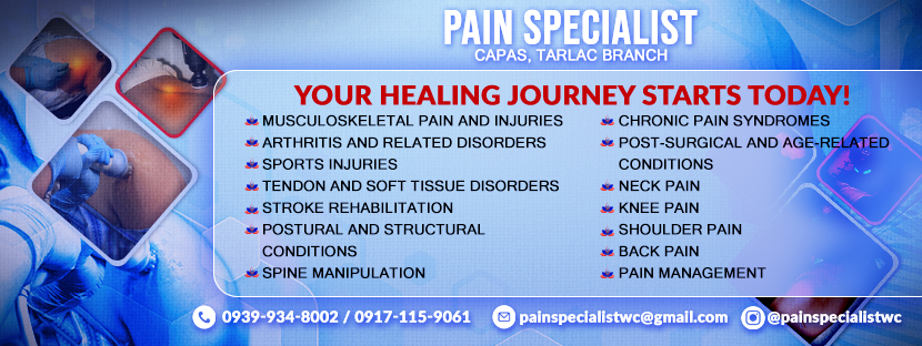 Pain Specialist Capas Tarlac | Capas