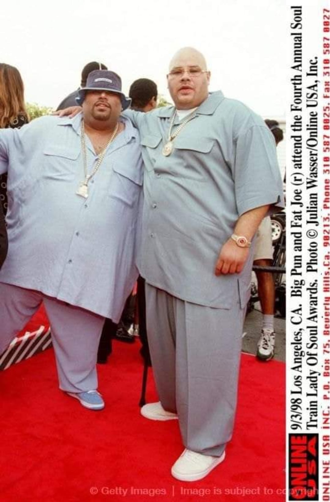 Big Pun & Fat Joe in 1998 Twinz