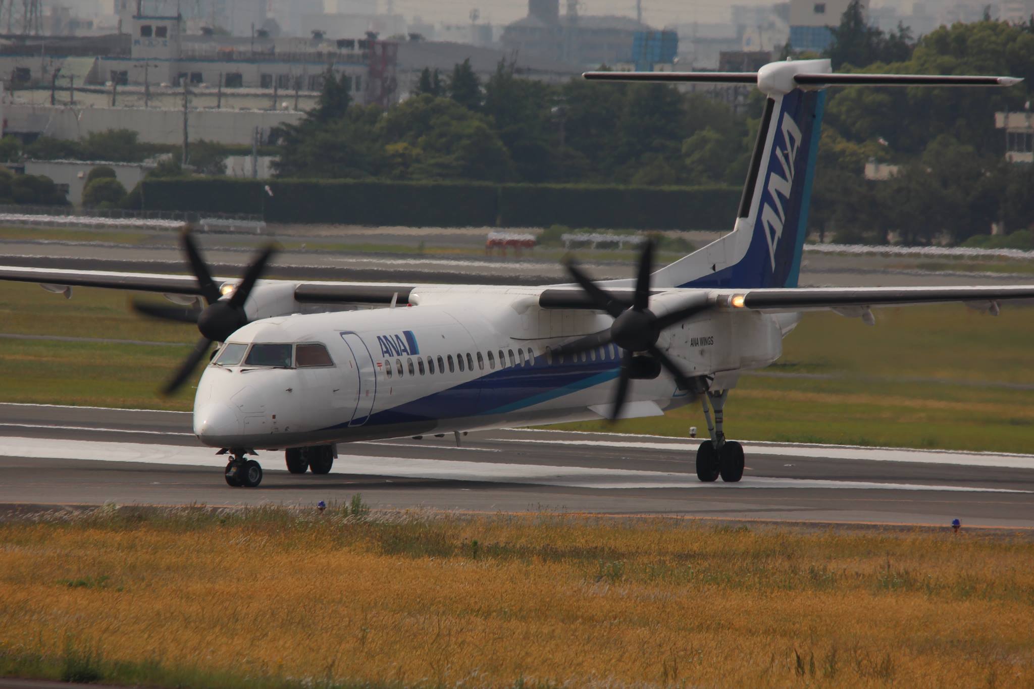 ANA.Japan - おはようございます☆今週はボンバルディア DHC-8-300さん