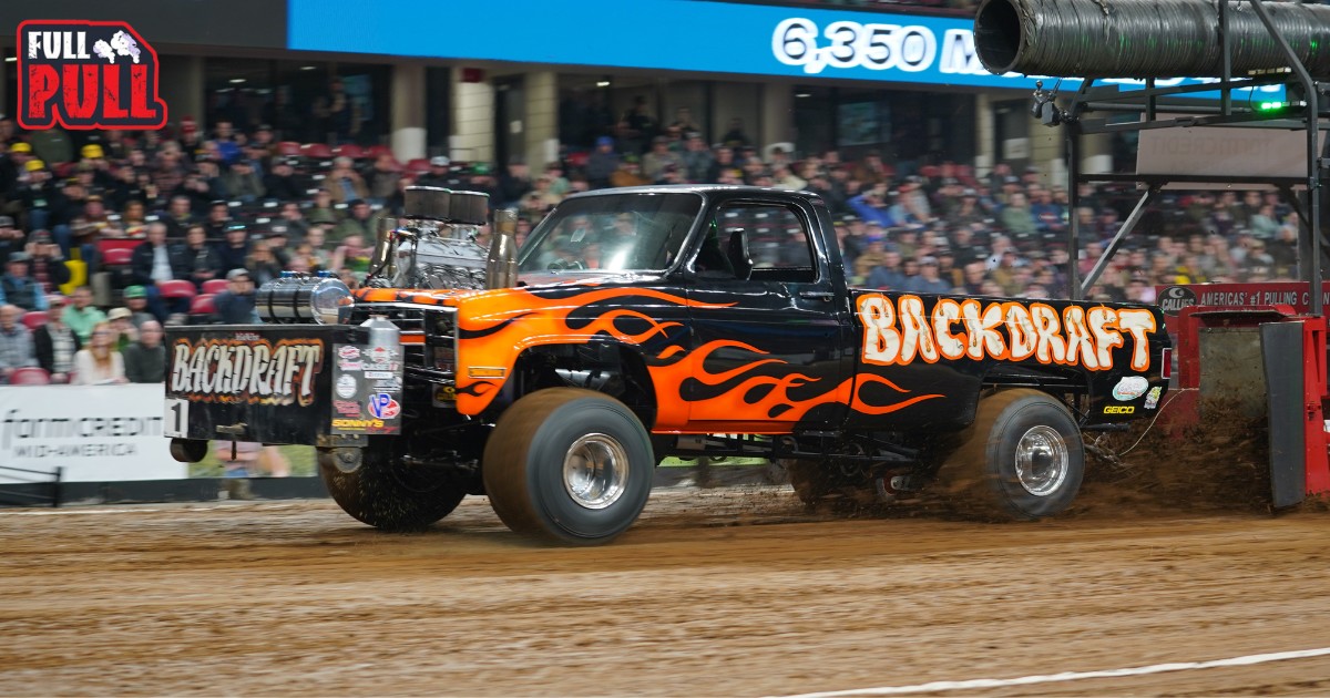 Full Pull - The 2024 Outlaw champion, Ryan Thornton, and Backdraft make ...