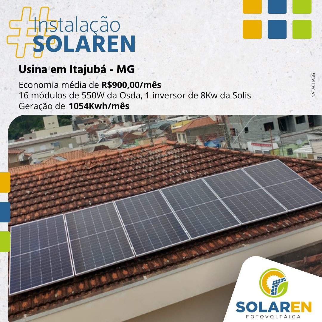 ☀️Mais uma instalação de usina... - Solaren Fotovoltaica | Facebook