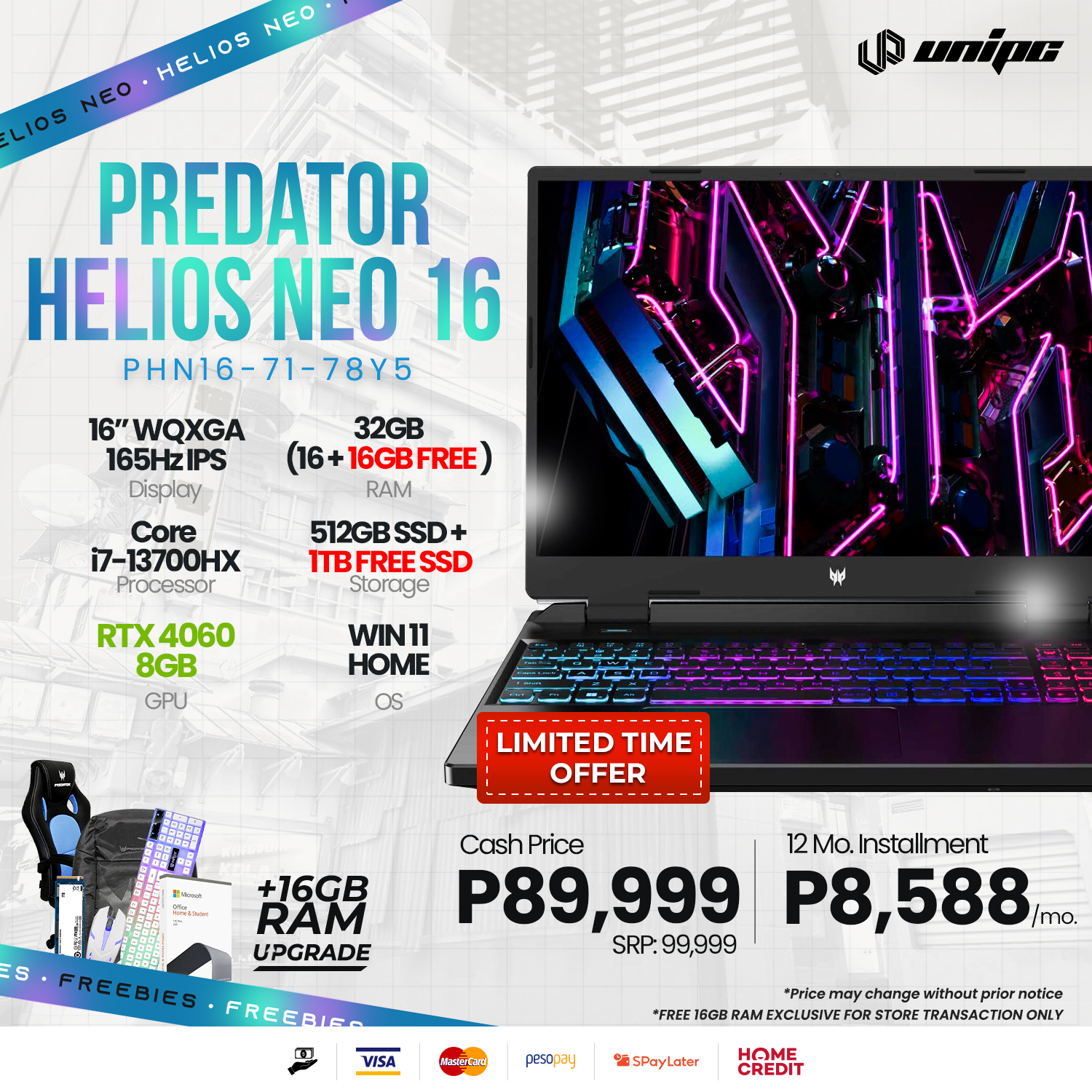 UniPC - ⚠ 𝙇𝙄𝙈𝙄𝙏𝙀𝘿 𝙏𝙄𝙈𝙀 𝙊𝙁𝙁𝙀𝙍 𝘼𝙇𝙀𝙍𝙏 ⚠ Kung panalong deal... | Facebook