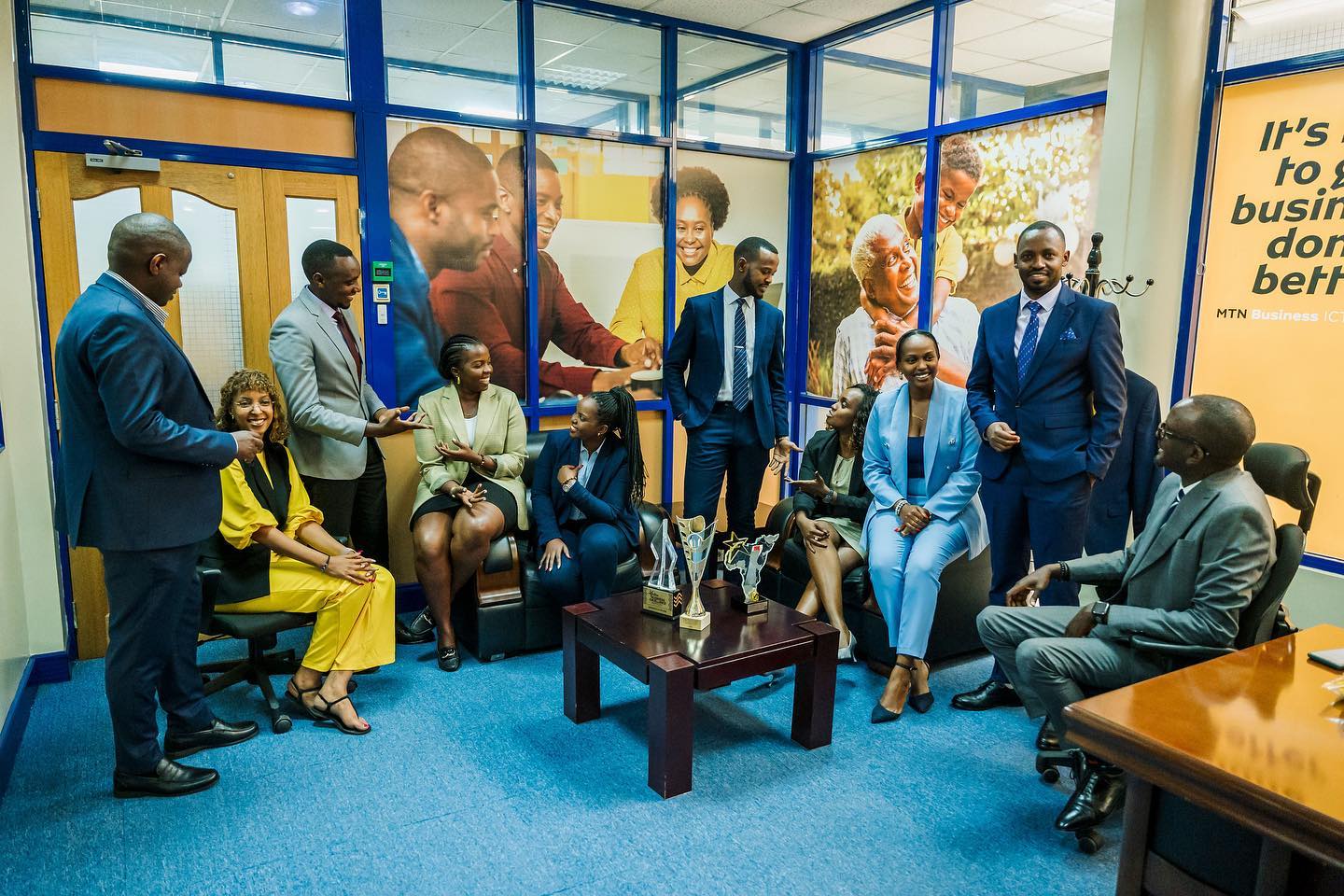 MTN Rwanda - The assignment was, “Suit up & show up.” And...