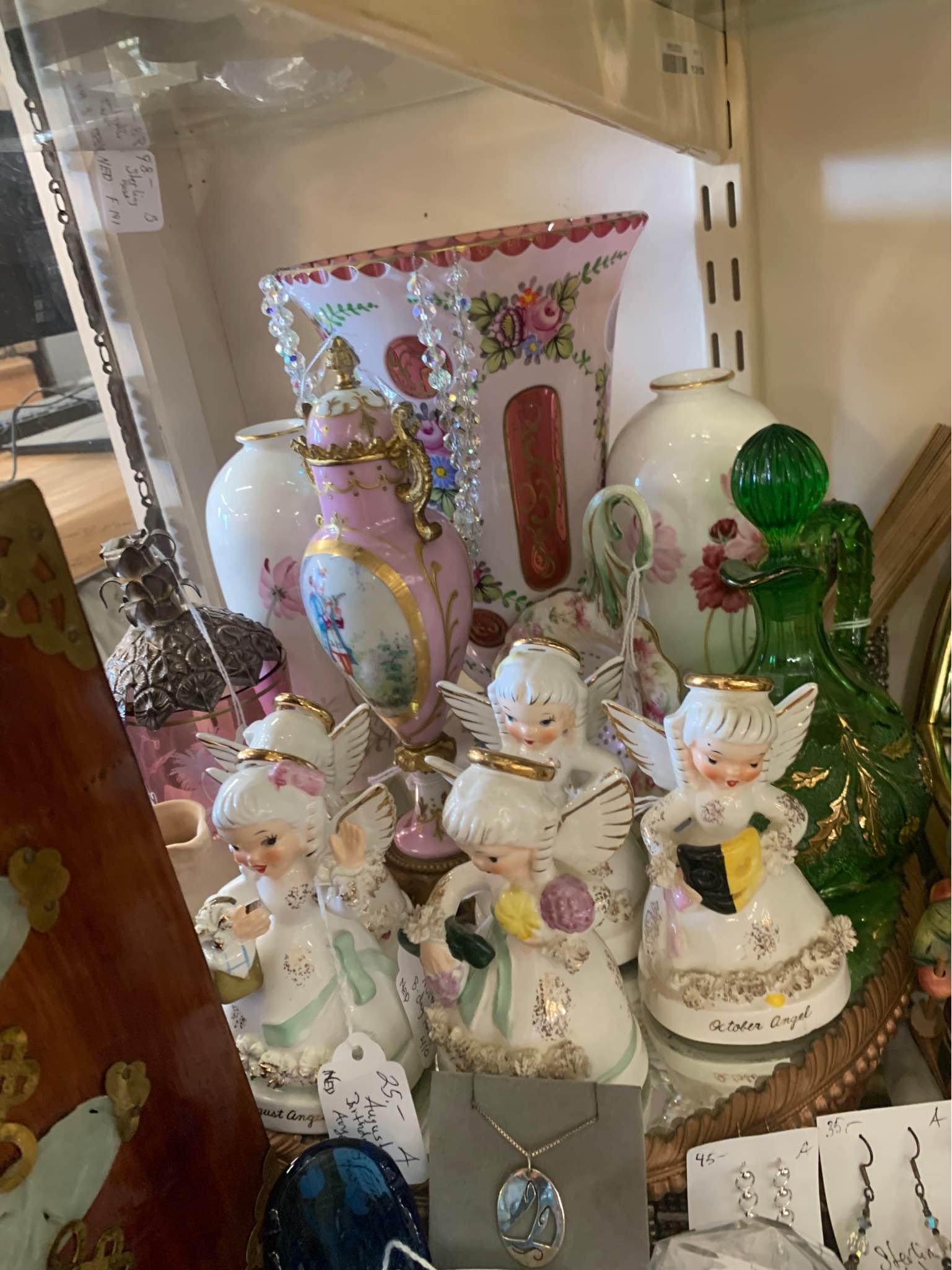 Cabot Mill Antiques, Brunswick Maine Seasonal Village Sets Auburn