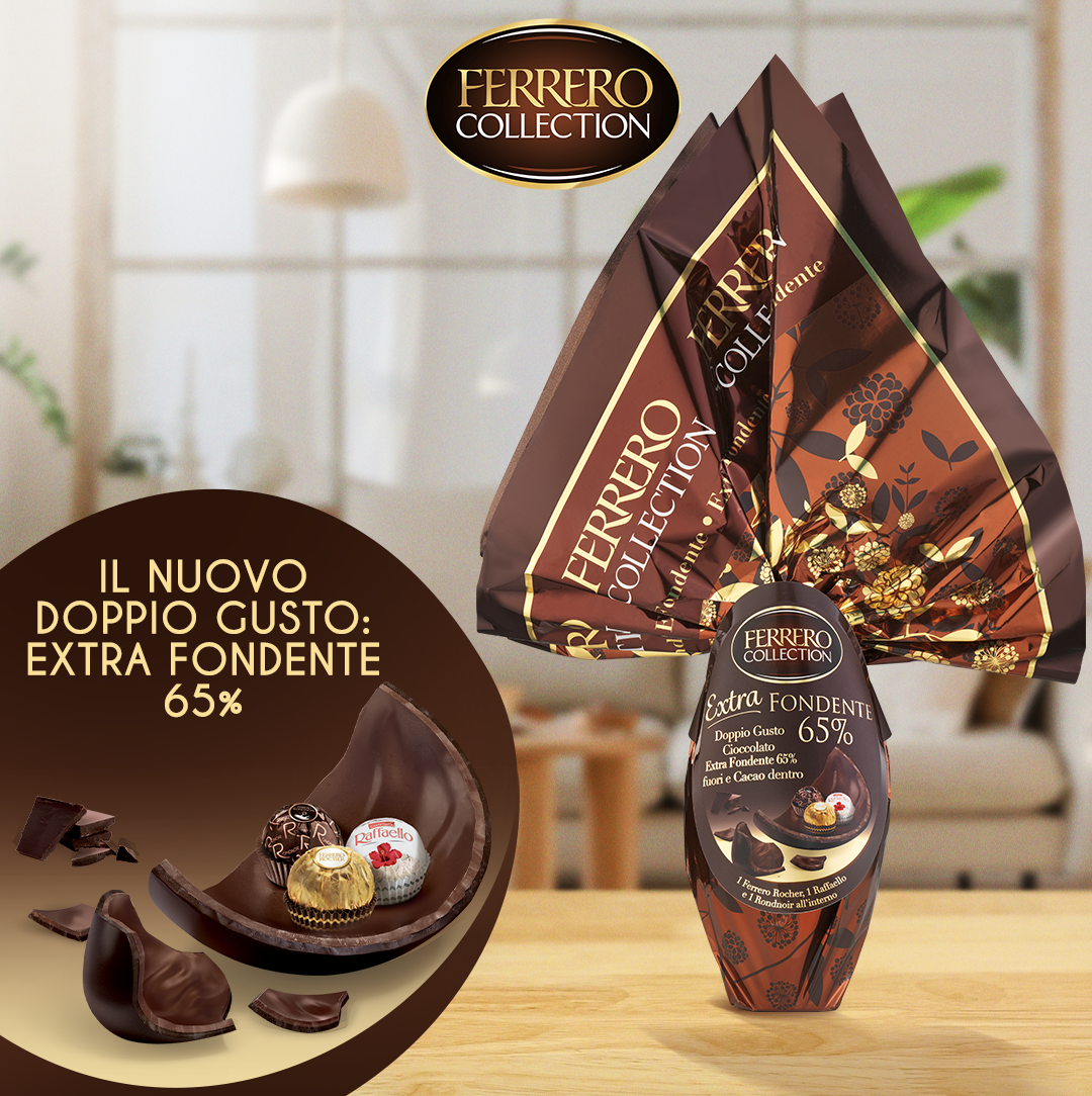Uovo Di Pasqua Ferrero Rocher 2025 - Cioccolato Al Latte Con Nocciole, Include 6 Specialità, Regalo Dolce Pasquale
