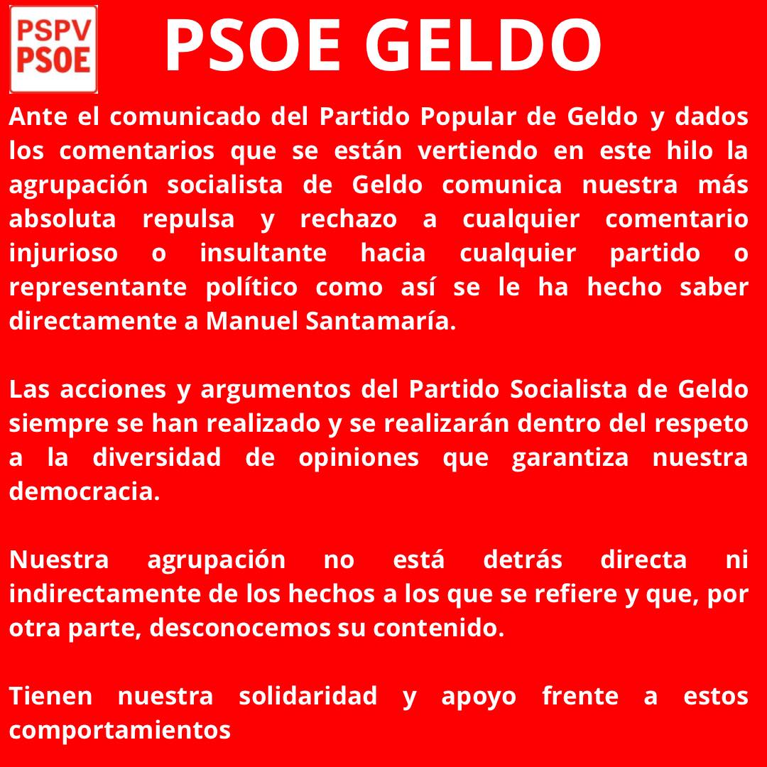 Agrupación Socialista de Geldo