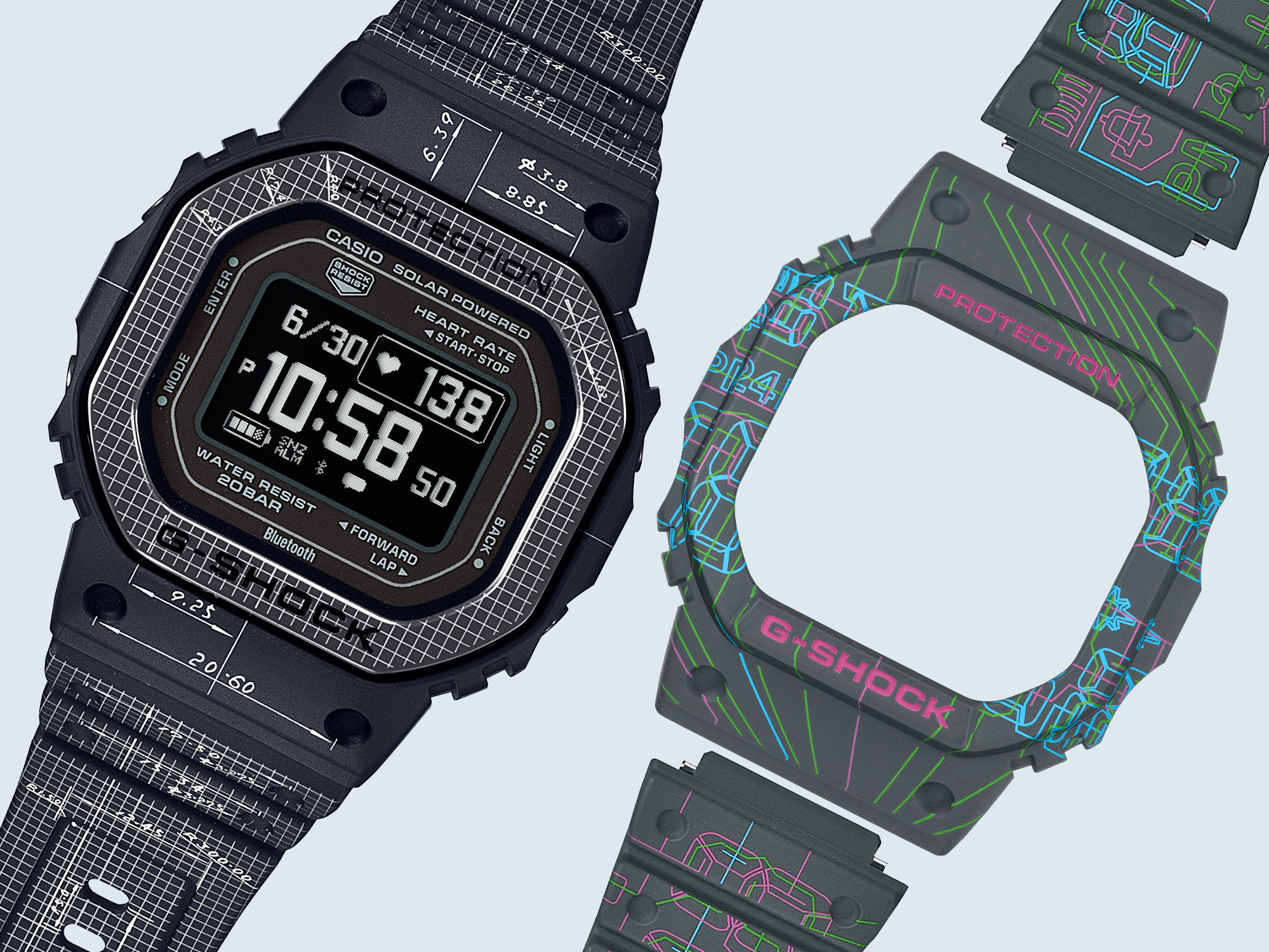 GSHOCKTrivia DW-6695 is the first model with a total of 26 watches 