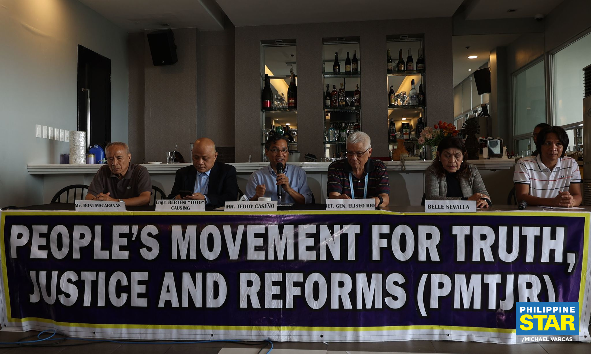 Philippine Star - Members of People's Movement for Truth,...