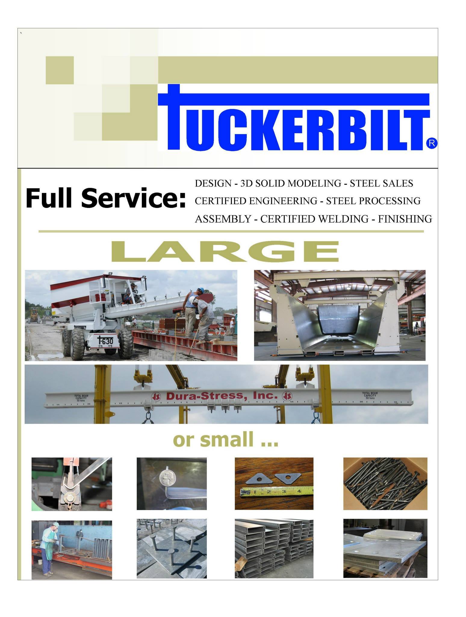 Tucker's Machine & Steel Service, Inc. [Tuckerbilt] | Leesburg FL