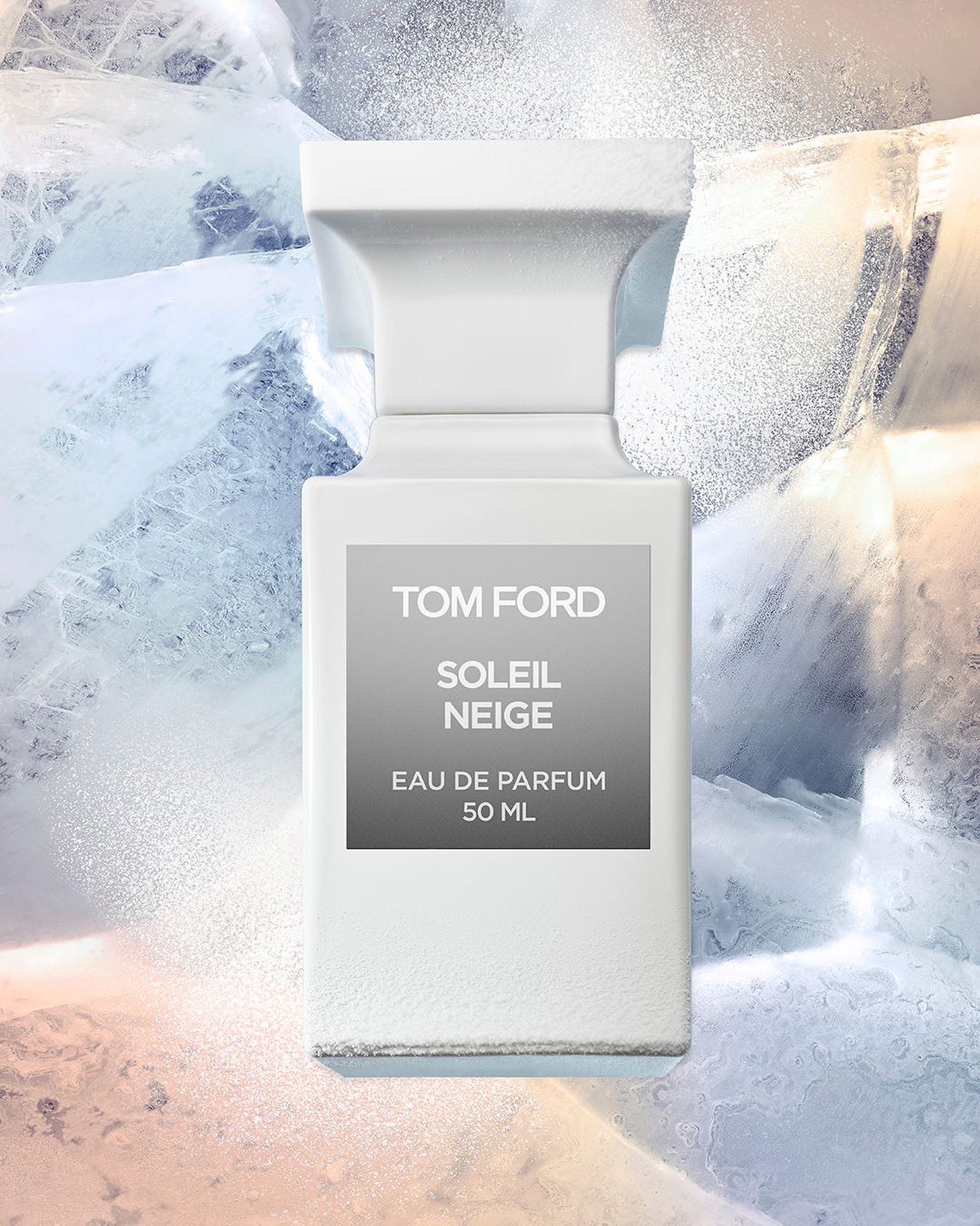 Soleil Neige evokes an alpine escape with bergamot, jasmine and 