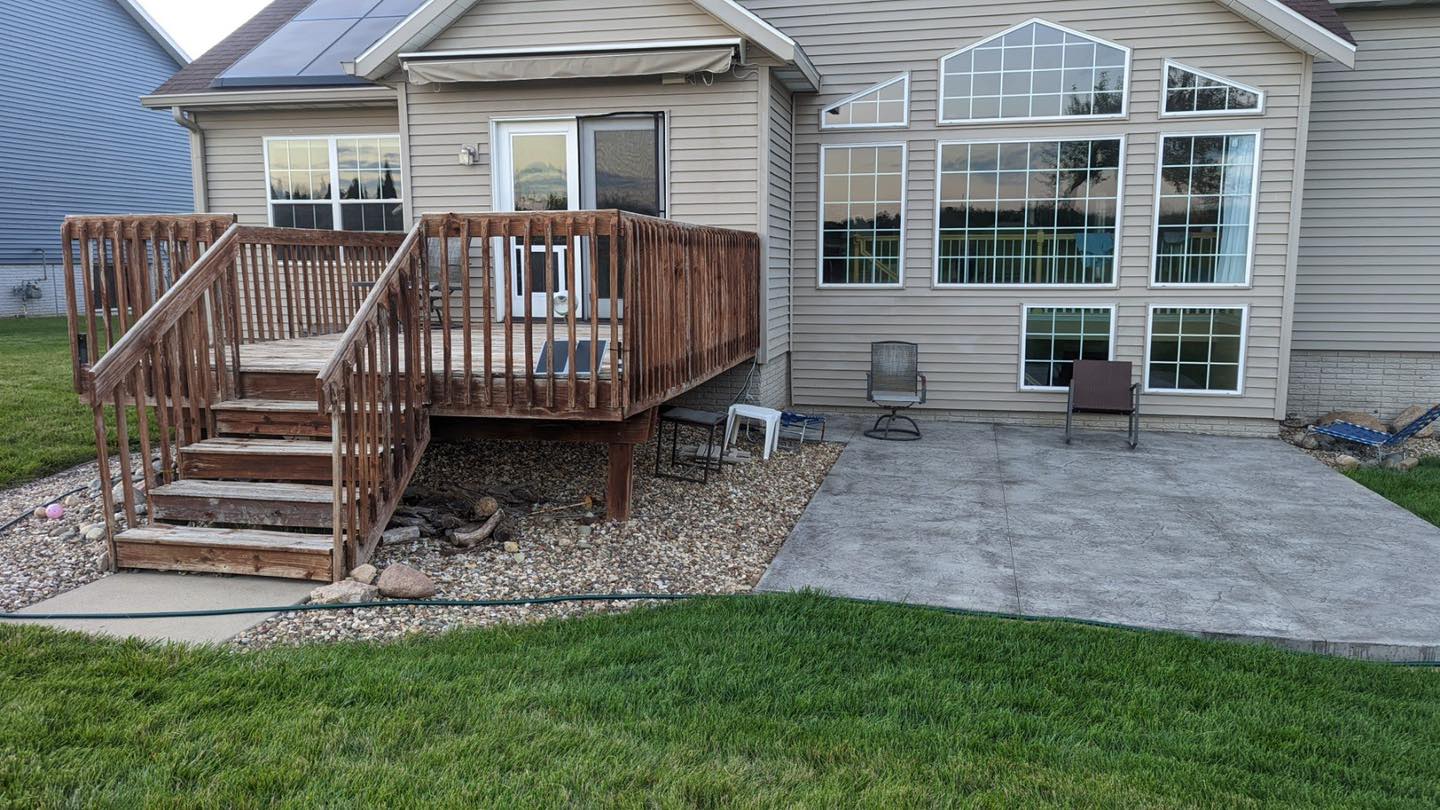 Here’s a before and after of an... - Park Ridge Construction | Facebook