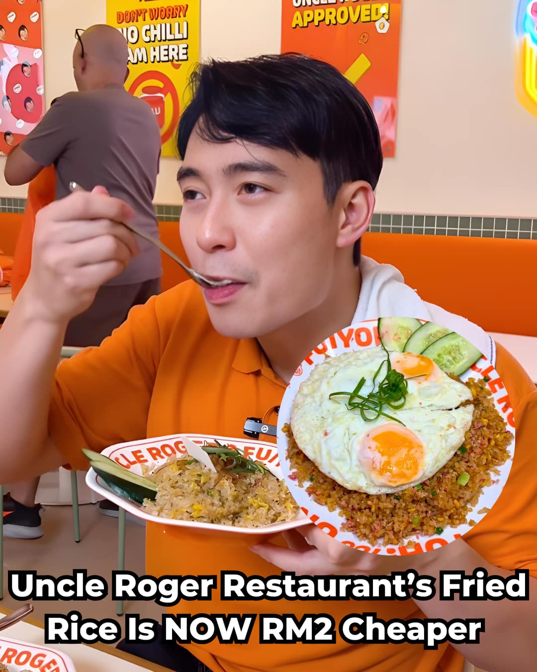 KL Foodie - Uncle Roger's Fried Rice Is NOW RM16 🤩... | Facebook