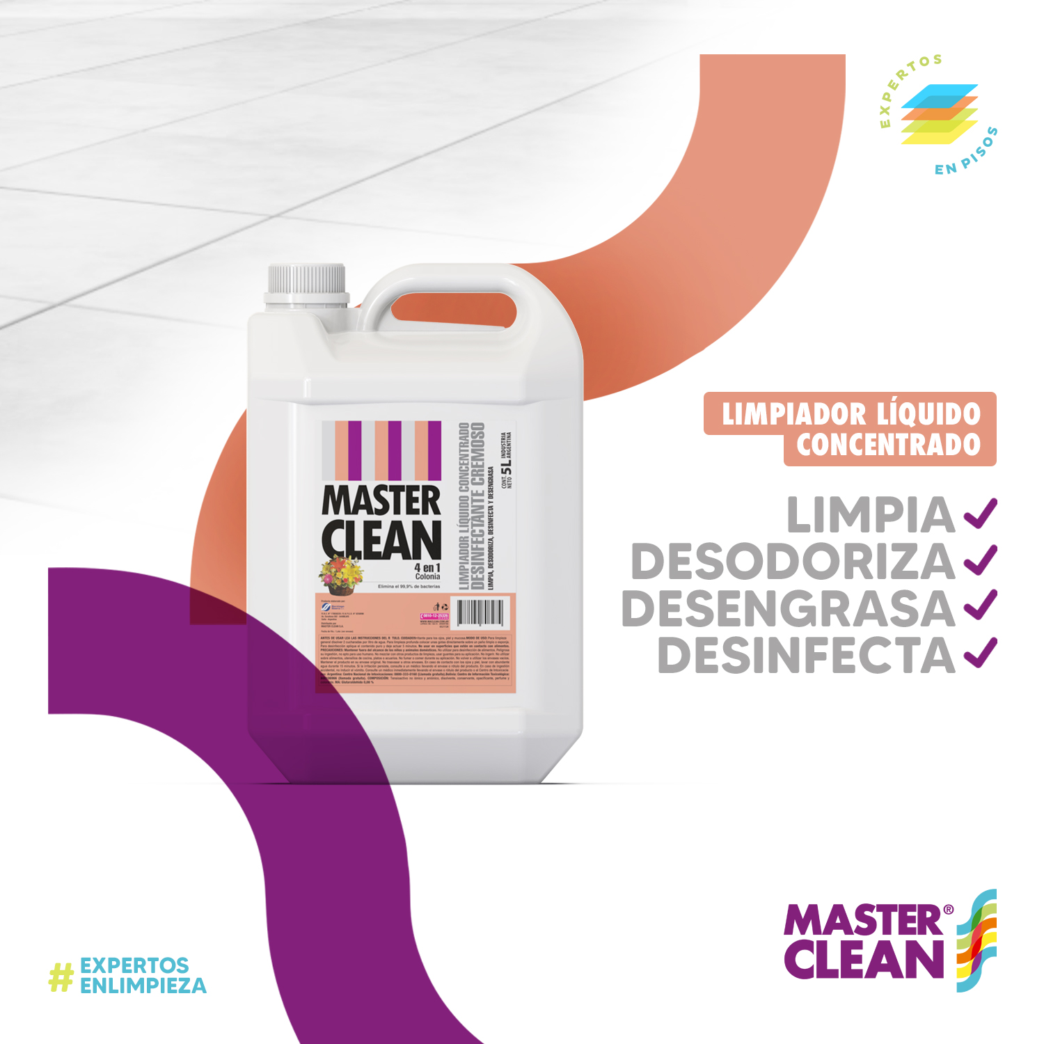 Master Clean - ️ Una sola pasada, 4 beneficios. 🙌🏻...