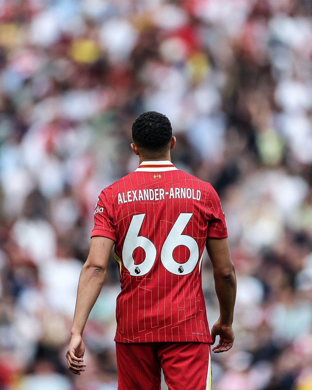 Trent Alexander-Arnold has been unveiled by Real Madrid for the