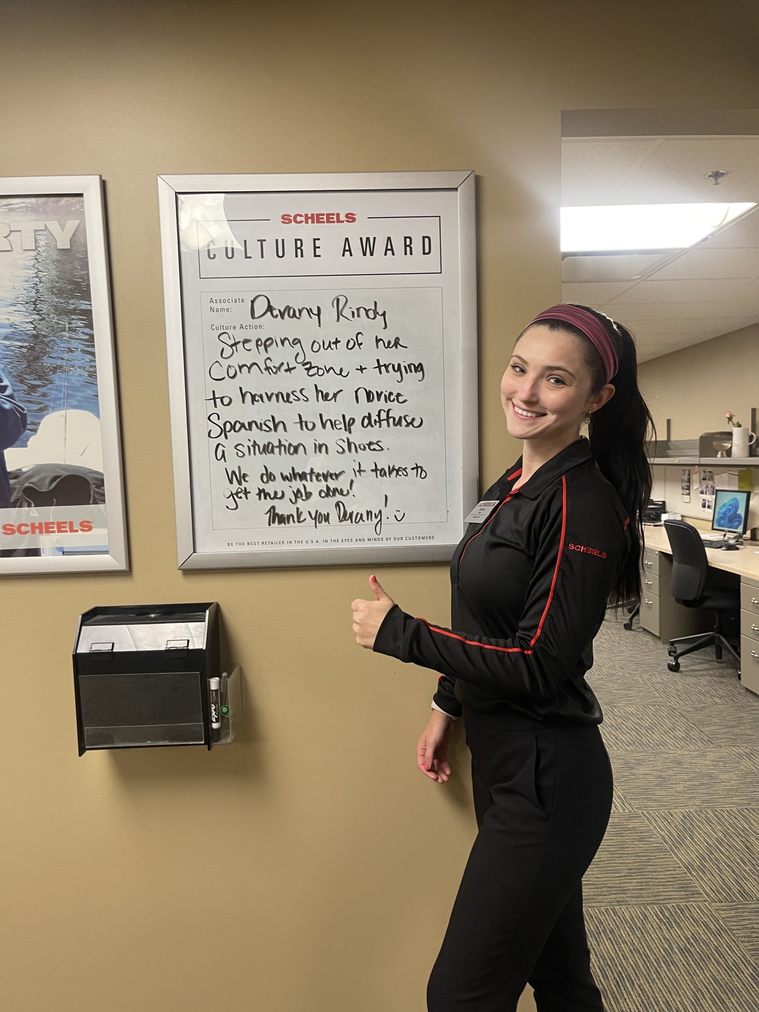Scheels - ASSOCIATE CULTURE AWARD Every month, we... | Facebook