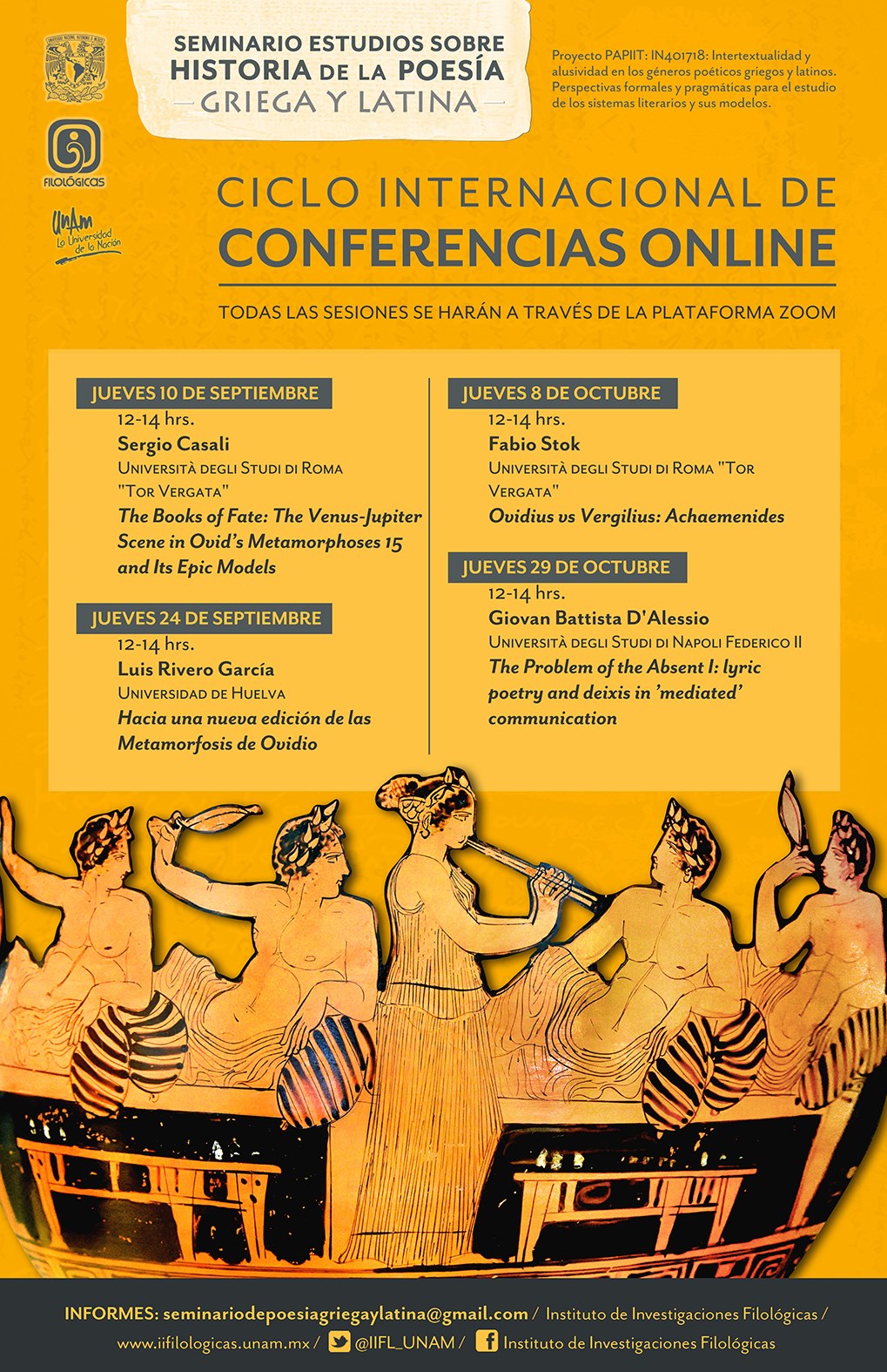 Ciclo Internacional de Conferencias Online