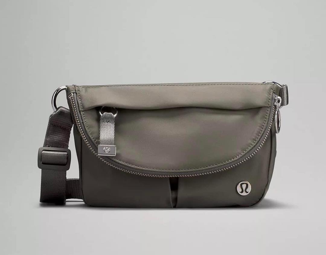 lululemon festival bag grey All Night Crossbody Micro Belt 2L Lululemon Festival Bag II Misty