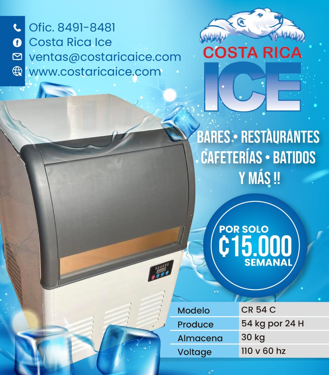 COSTA RICA ICE