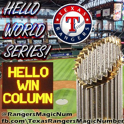 Rangers Magic Number