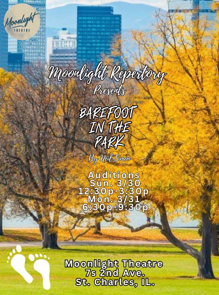 Moonlight Theatre - Auditions for Barefoot In The Park by Neil Simon ...