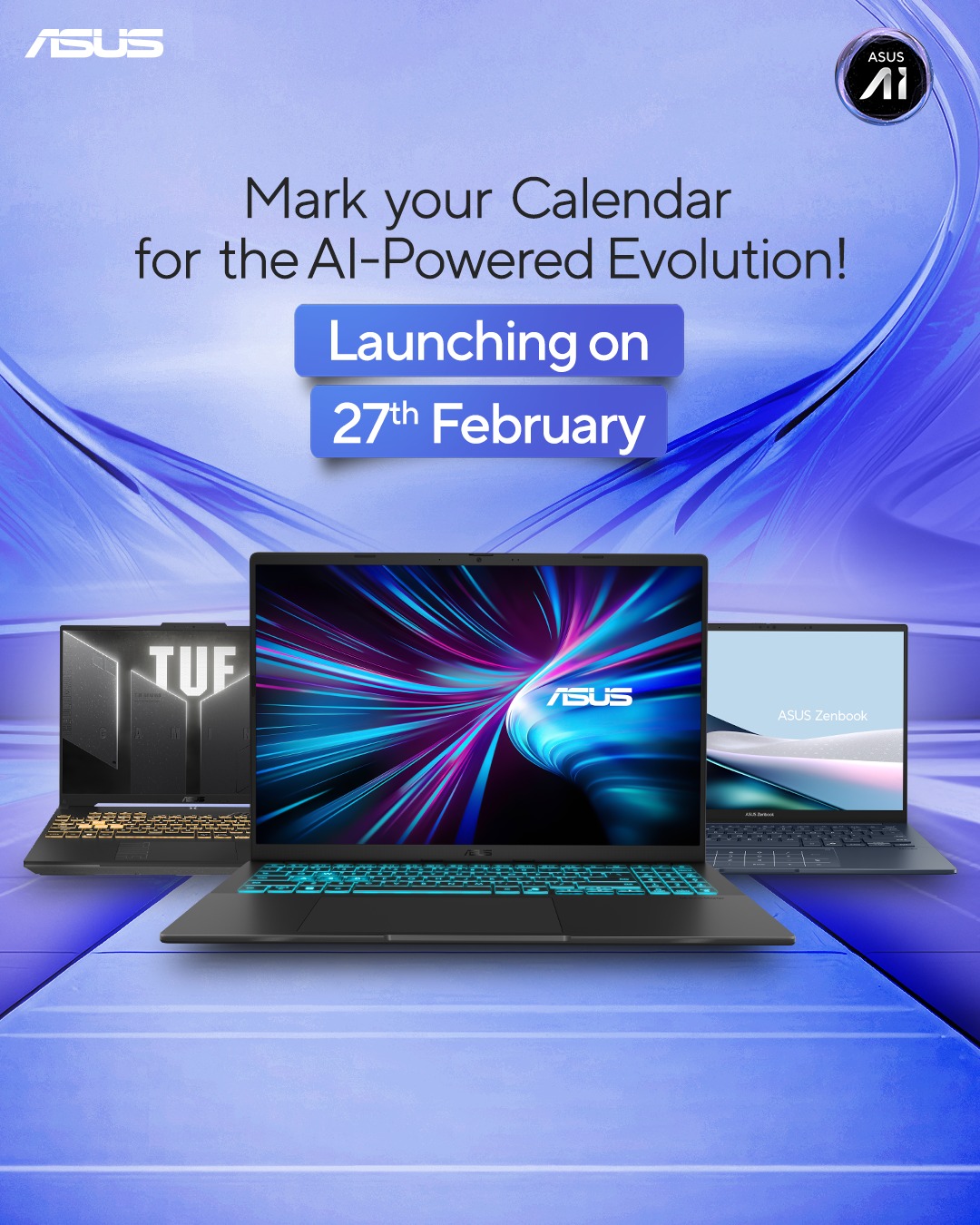 ASUS - Stay tuned and get ready to be stunned by the brilliance of AI ...