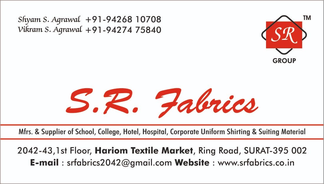S.R. Uniforms Fabrics