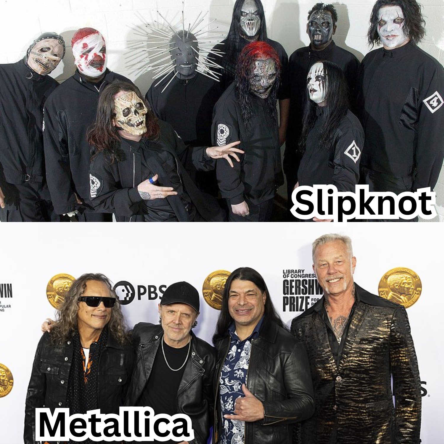 👍🏼 Slipknot /❤️ Metallica A battle of giants—Slipknot