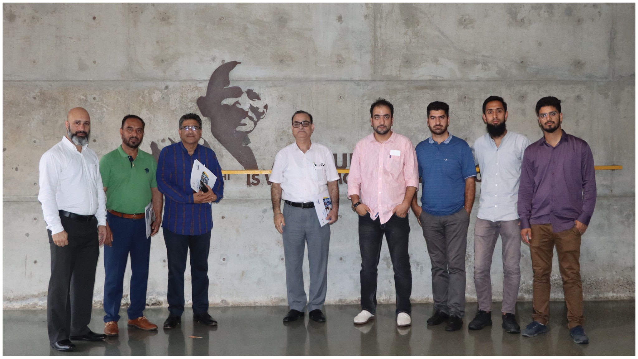 #CampusVisit Dr Nasir Shah, Director, Mr Bilal Ahmed, Joint Director ...