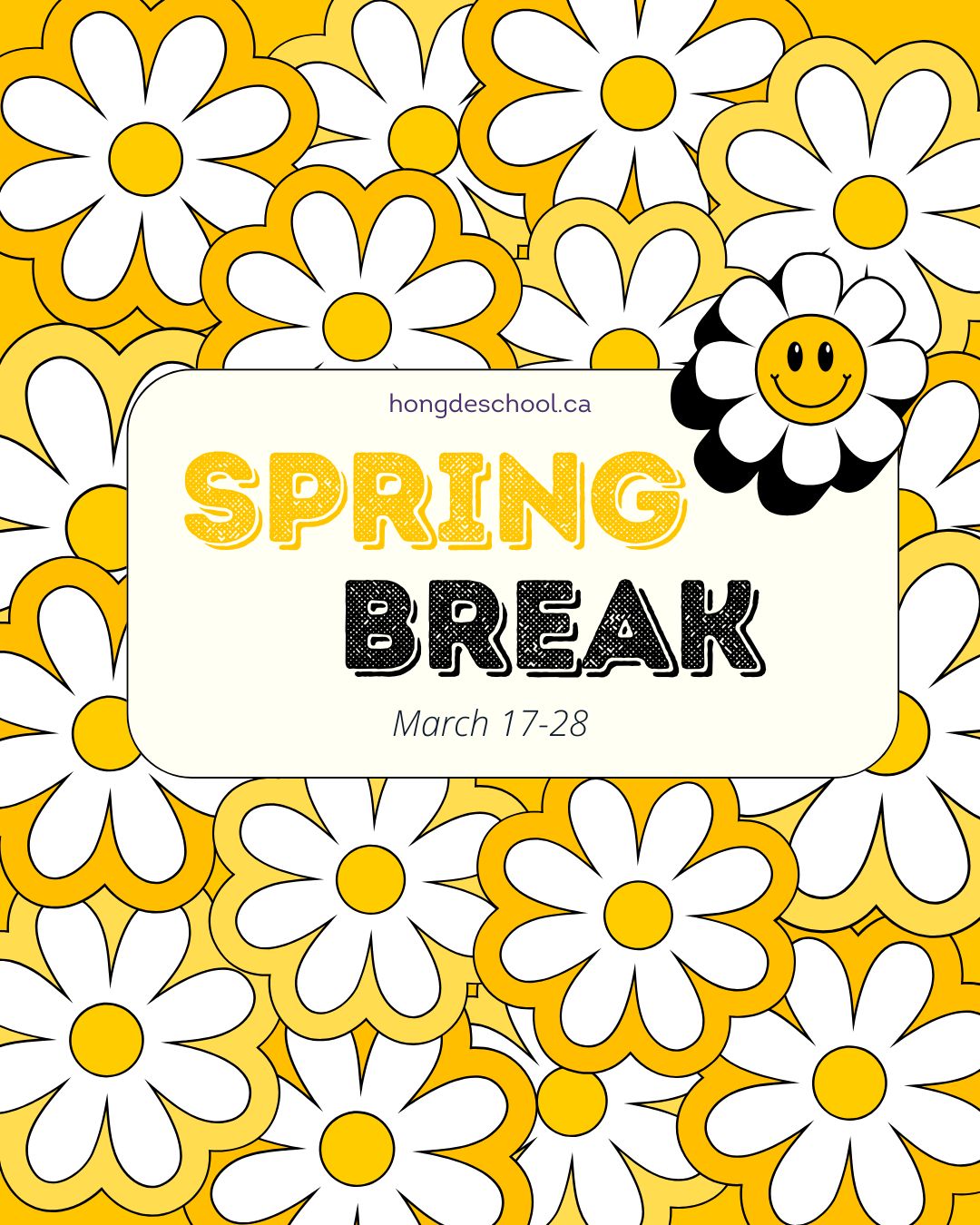 HongDe - 🌸☀️ Spring Break is Here! ☀️🌸 Get ready for a well-deserved ...