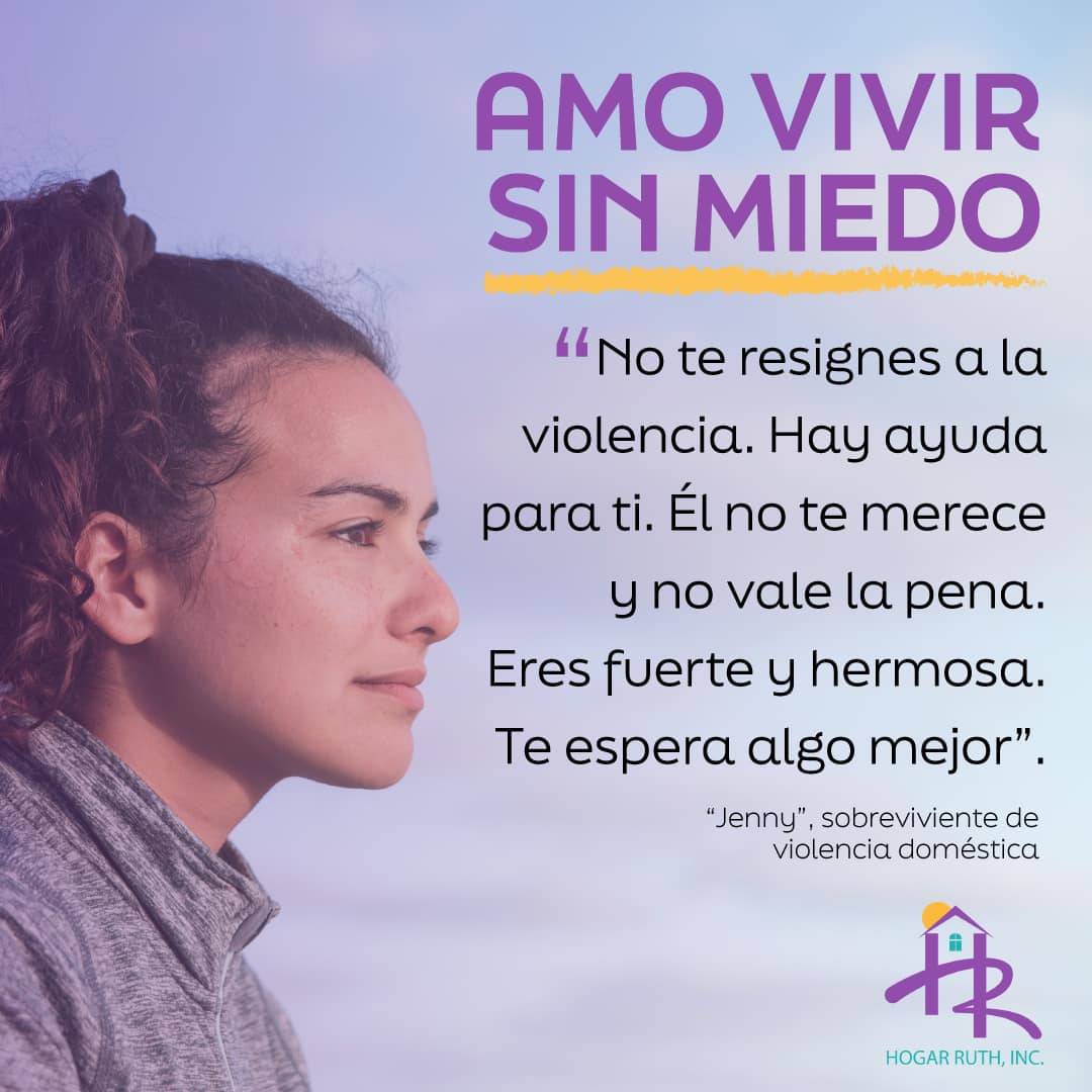 Hogar Ruth - En este mes de no violencia contra la mujer,...