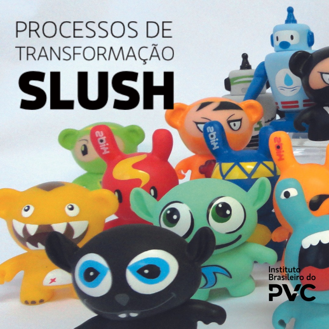 O processo de slush moulding... - Instituto Brasileiro do PVC