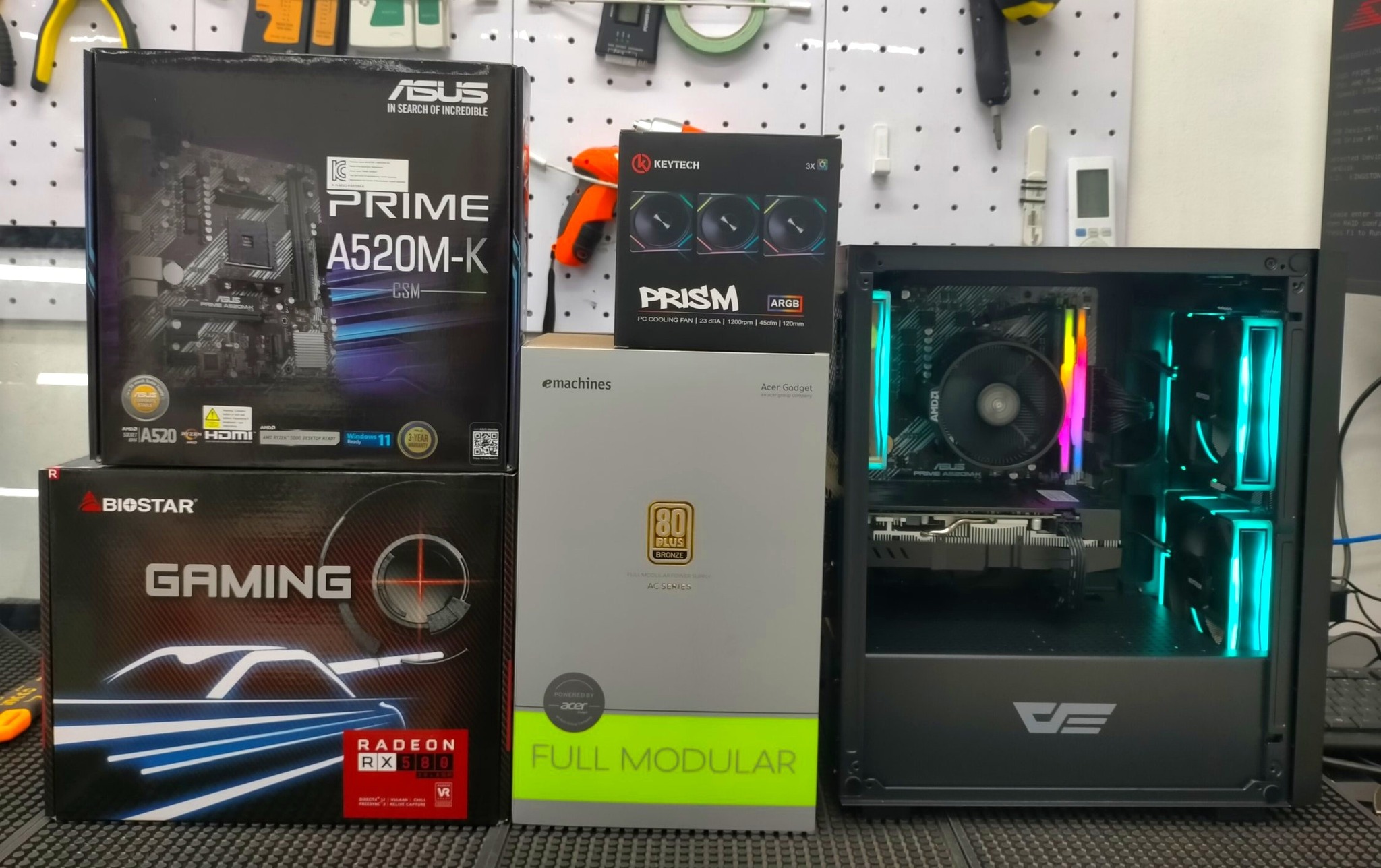 EASY - Classic GPU meets modern CPU – Ryzen 5 5600X with RX 580, still ...